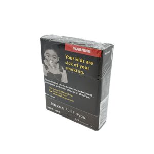 Nexus Full Flavour King Size carton side view