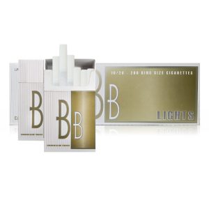 BB Lights King Size cigarette pack
