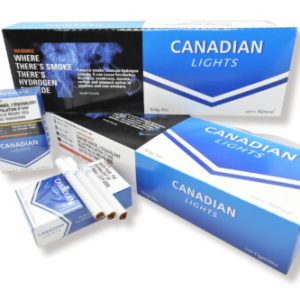 Canadian Lights King Size cigarette pack