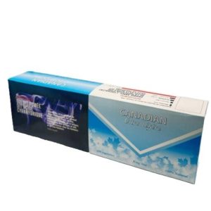 Canadian Ultra Lights King Size cigarette carton