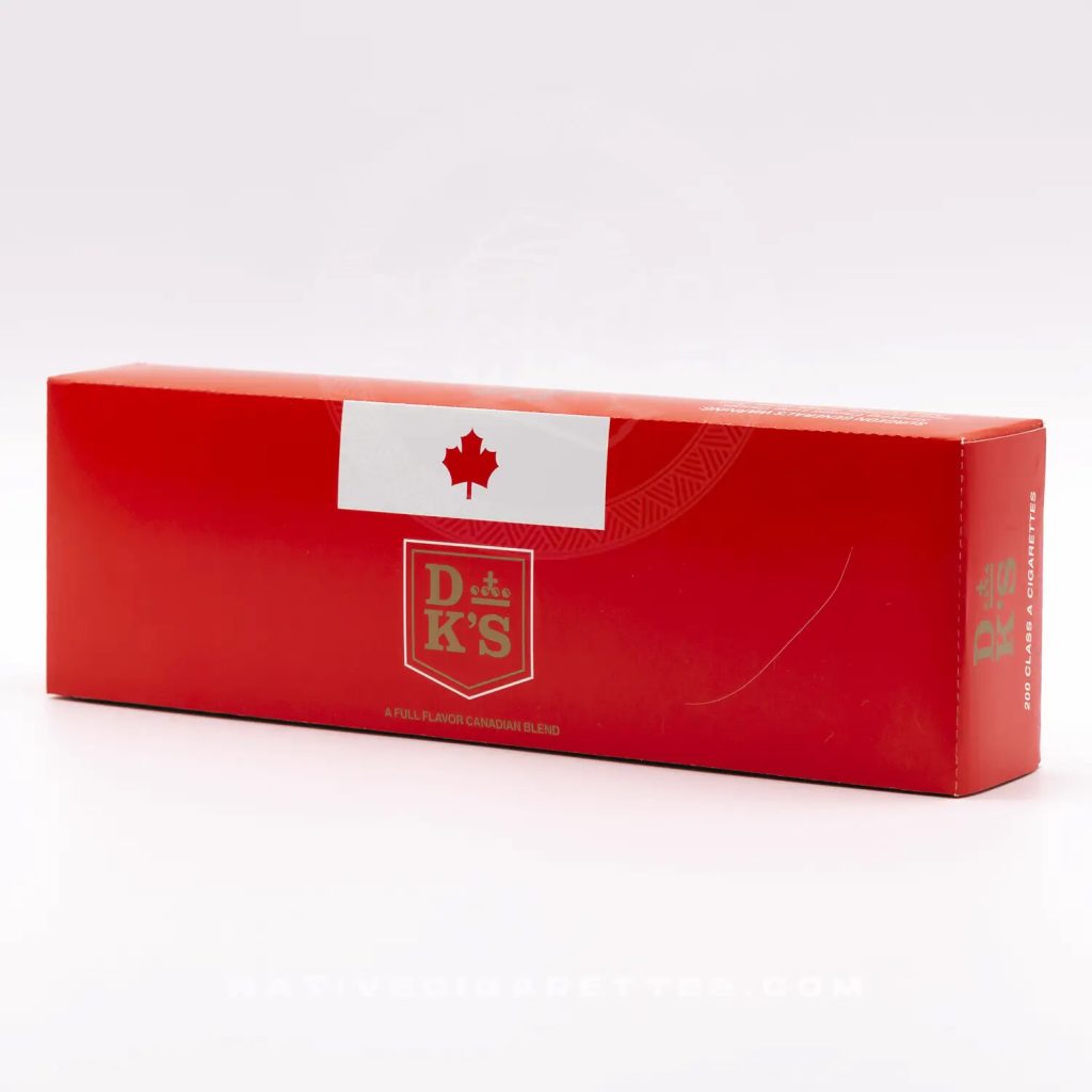 DKS Full Flavour King Size cigarette carton