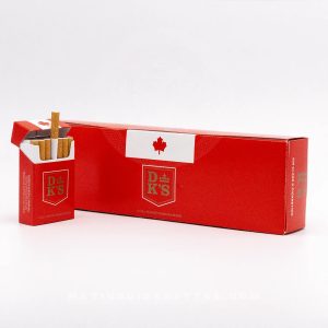 DKS Full Flavour King Size cigarette pack