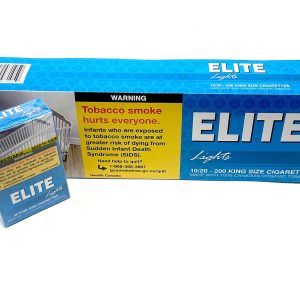 Elite Lights King Size cigarette carton