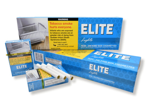 Elite Lights King Size cigarette pack