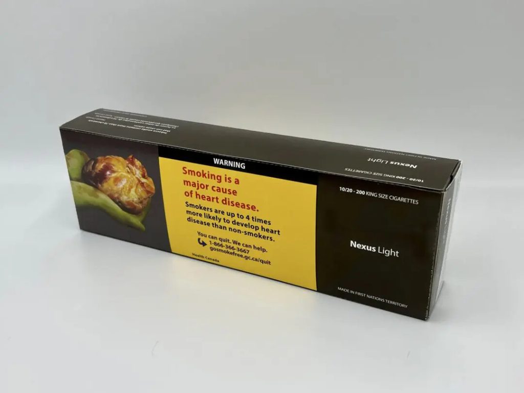 Nexus Light King Size cigarette carton