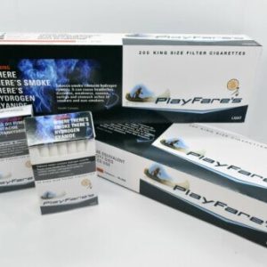 Playfare's Lights King Size cigarette pack