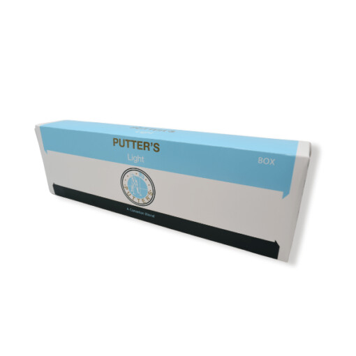 Putter's Light King Size cigarette carton